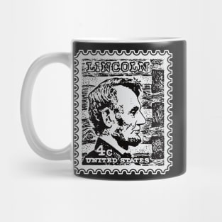 4 Cent Lincoln Stamp 1282 Mug